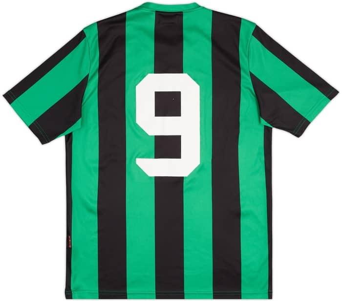 2017-18 Sassuolo Kappa Player Issue Training Shirt #9 - 7/10 - (M)