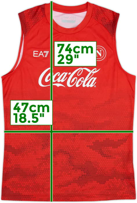 2024-25 Napoli EA7 Training Vest - 9/10 - (L)