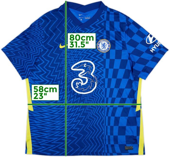 2021-22 Chelsea Home Shirt - 4/10 - (XXL)