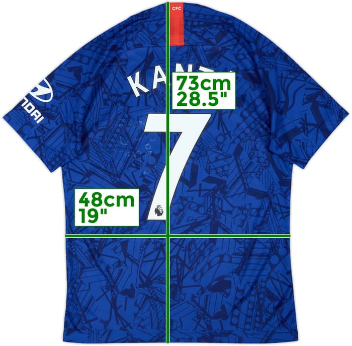 2019-20 Chelsea Home Shirt Kante #7 - 5/10 - (M)