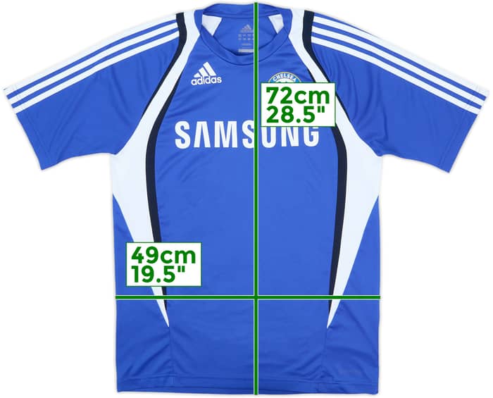 2009-10 Chelsea adidas Training Shirt - 7/10 - (M)