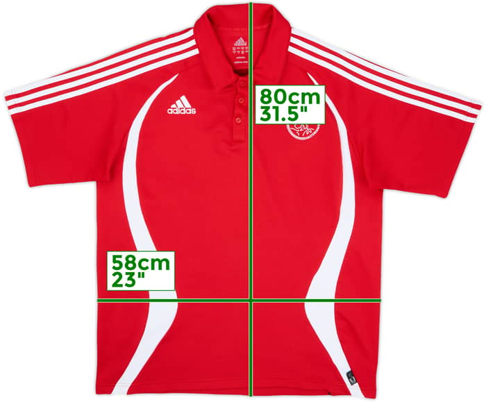 2006-07 Ajax adidas Polo Shirt - 8/10 - (XL)