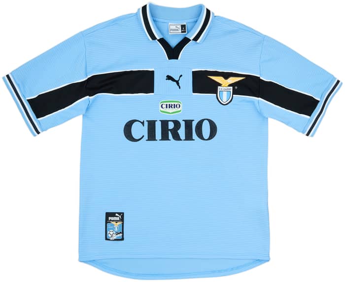 1998-00 Lazio Home Shirt Nedved #18 - 9/10 - (L)