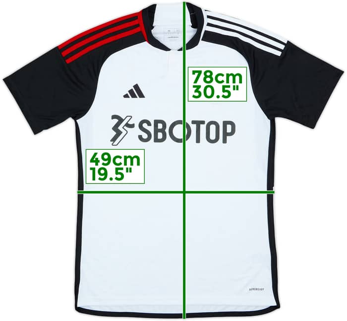 2023-24 Fulham Home Shirt - 8/10 - (M)