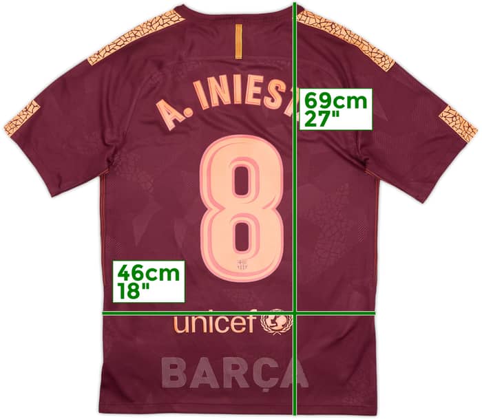 2017-18 Barcelona Maillot third - 7/10 - (S)