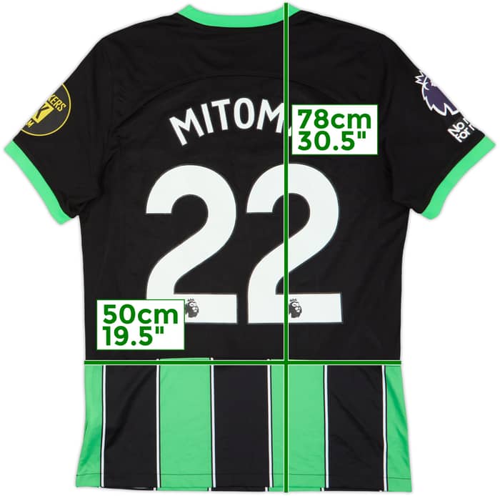 Camiseta de visitante del Brighton 2023-24 Mitoma #22 - 8/10 - (L)