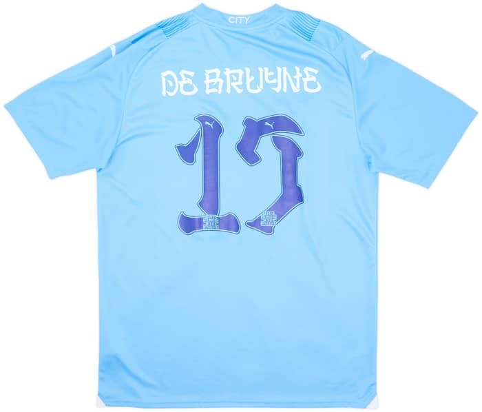 2023-24 Manchester City Home Shirt De Bruyne #17 - 9/10 - (XXL)