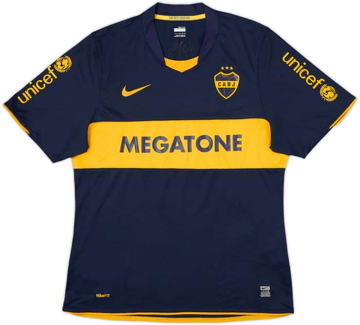 2008-09 Boca Juniors Authentic Home Shirt - 6/10 - (L)