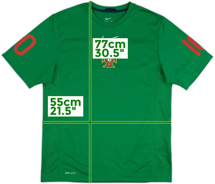 2010-11 Portugal Nike Training Shirt - 9/10 - (L)