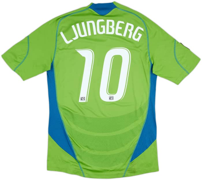 2009-10 Seattle Sounders Home Shirt Ljungberg #10 - 6/10 - (M)