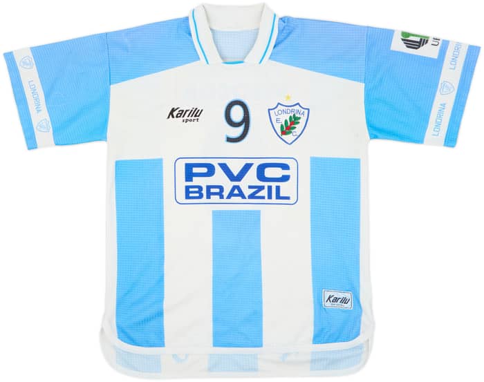 2001 Londrina Home Shirt #9 - 6/10 - (L)
