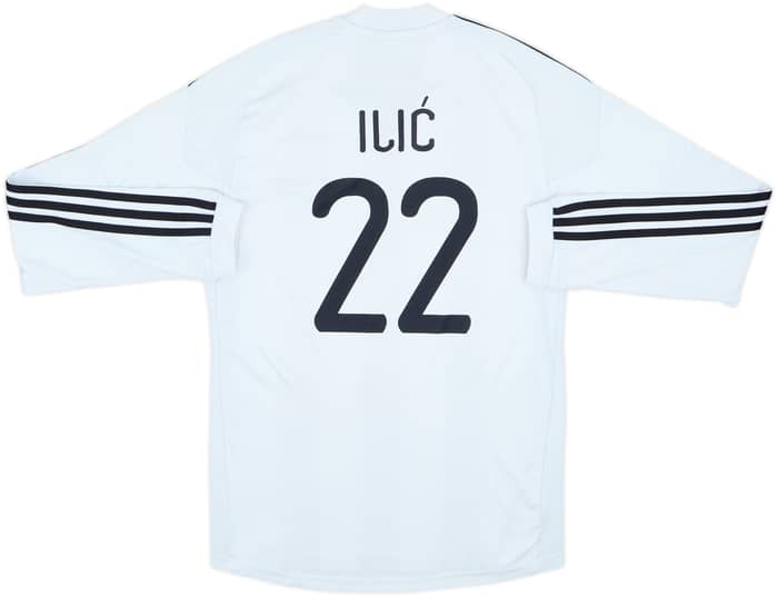 2010-11 Partizan Belgrade Home Shirt Ilic #22 - 6/10 - (S)