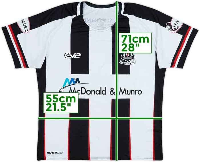 2018-20 Elgin City Home Shirt - 6/10 - (L)