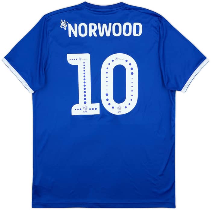 2019-20 Ipswich Home Shirt Norwood #10 - 6/10 - (L)