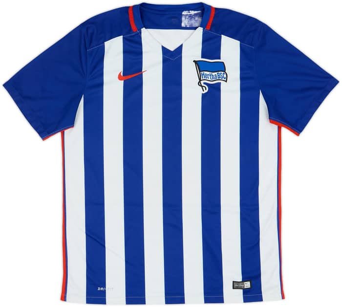 2015-16 Hertha Berlin Home Shirt - 4/10 - (L)
