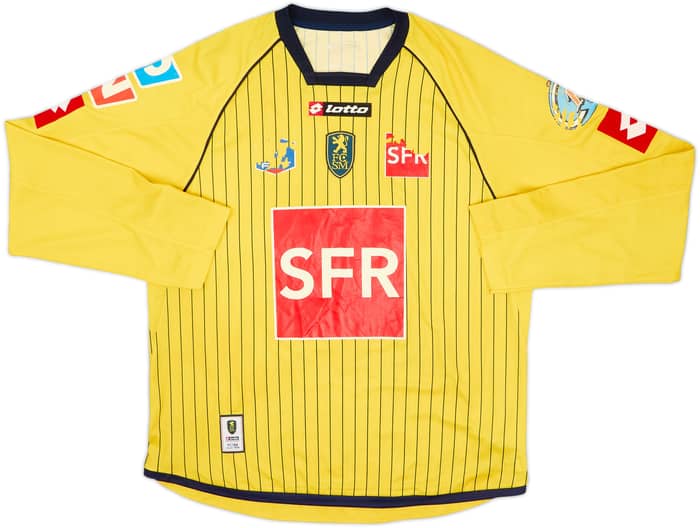 2009-10 Sochaux Coupe De France Match Issue Home L/S Shirt #15