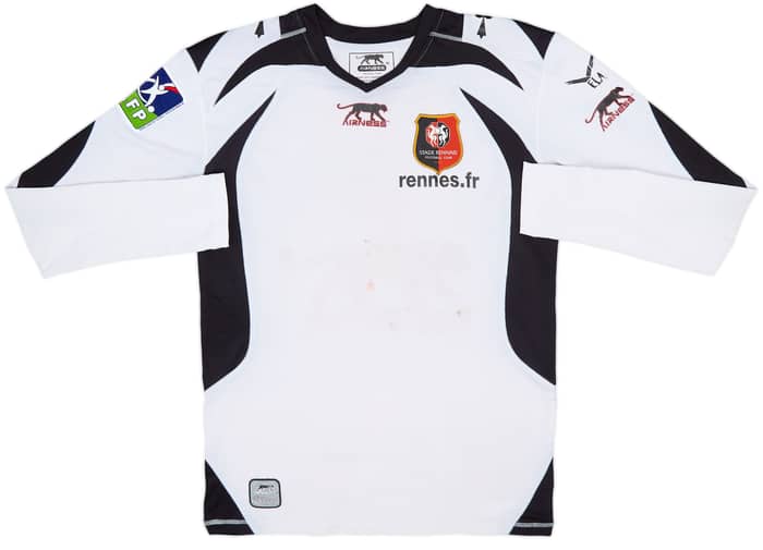 2006-07 Stade Rennais Match Issue Away L/S Shirt Briand #19