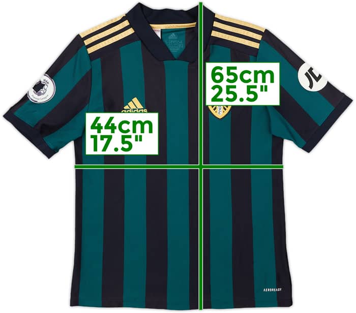 2020-21 Leeds United Away Shirt - 5/10 - (13-14 Years)
