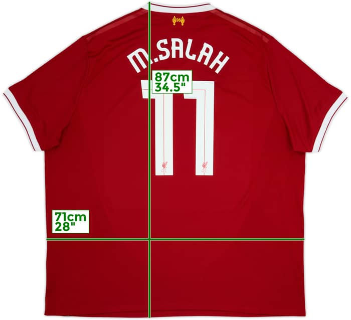 2017-18 Liverpool 125 Years Home Shirt M.Salah #11 - 8/10 - (3XL)