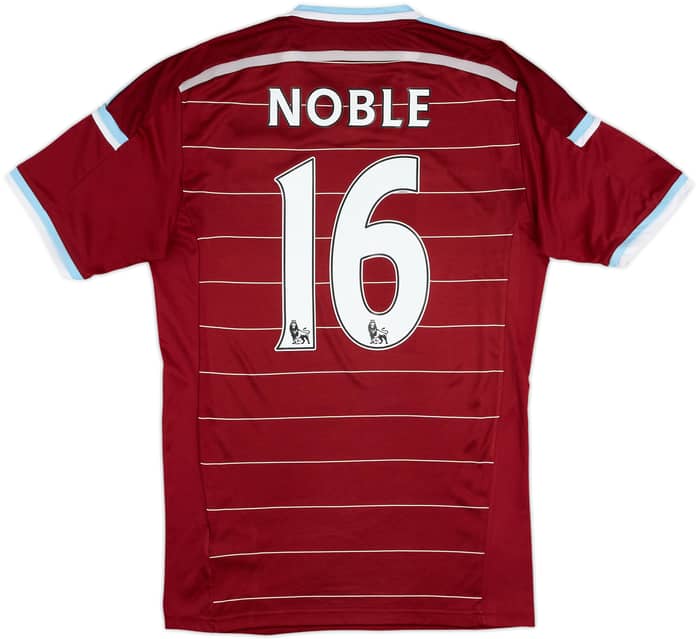 2014-15 West Ham Home Shirt Noble #16 - 8/10 - (M)