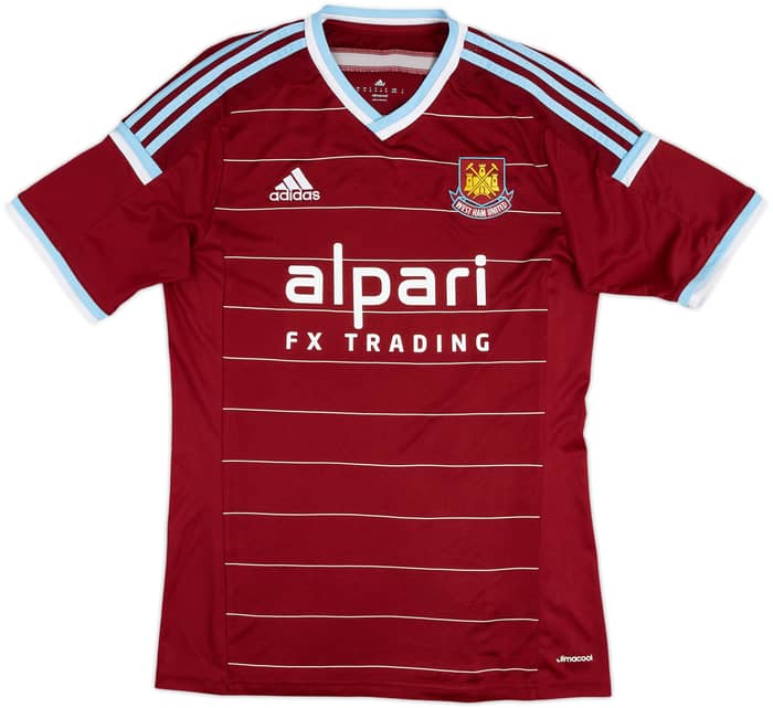2014-15 West Ham Home Shirt Noble #16 - 8/10 - (M)