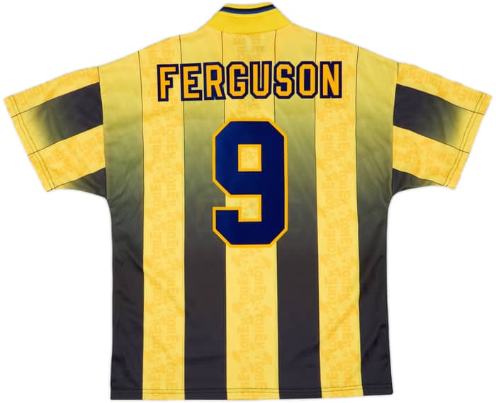 1996-98 Everton Away Shirt Ferguson #9 - 9/10 - (L)