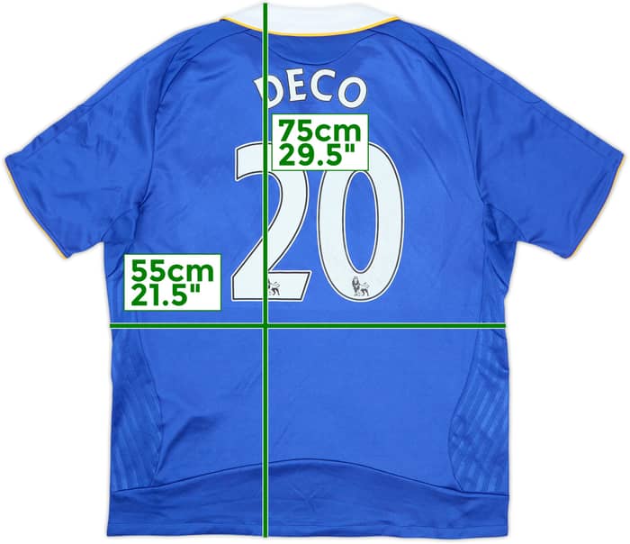 2008-09 Chelsea Home Shirt Deco #20 - 6/10 - (L)