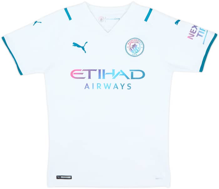2021-22 Manchester City Away Shirt Grealish #10 - 9/10 - (S)