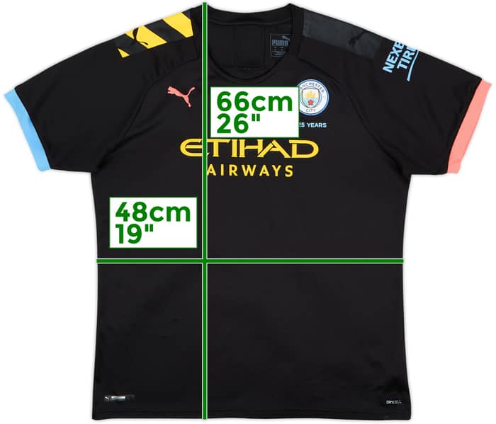 2019-20 Manchester City Away Shirt - 8/10 - (Women's XL)