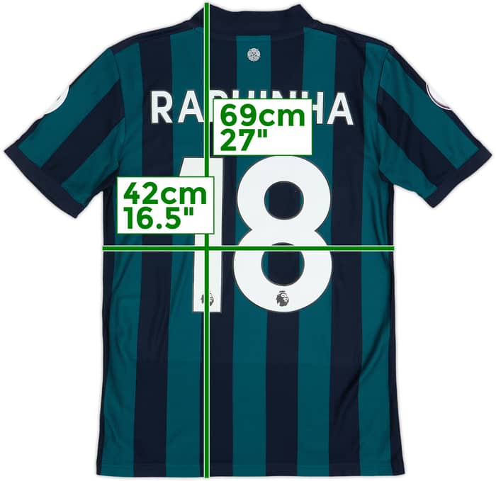 2020-21 Leeds United Away Shirt Raphinha #18 - 8/10 - (XS)