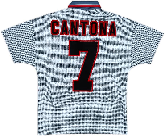 1995-96 Manchester United Away Shirt Cantona #7 - 9/10 - (Y)