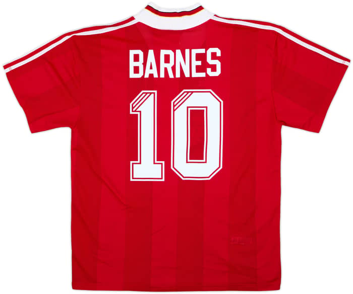 1995-96 Liverpool Home Shirt Barnes #10 - 8/10 - (XL)
