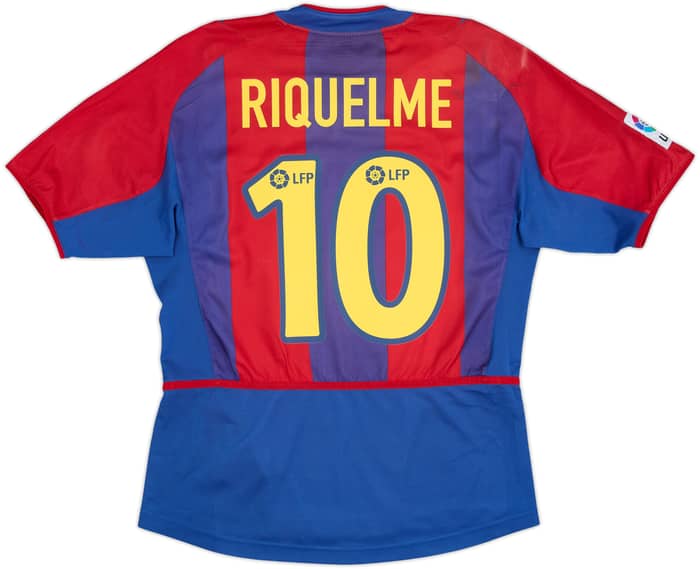 2002-03 Barcelona Camiseta Local Riquelme #10 - 5/10 - (S)