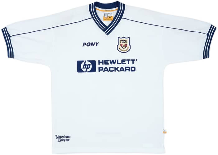 1997-99 Tottenham Home Shirt Ginola #14 - 9/10 - (L)