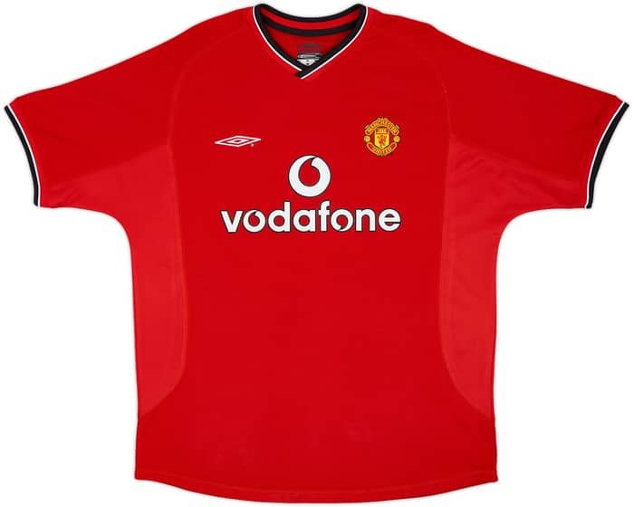 2000-02 Manchester United Camiseta Local Beckham #7 - 5/10 - (L)