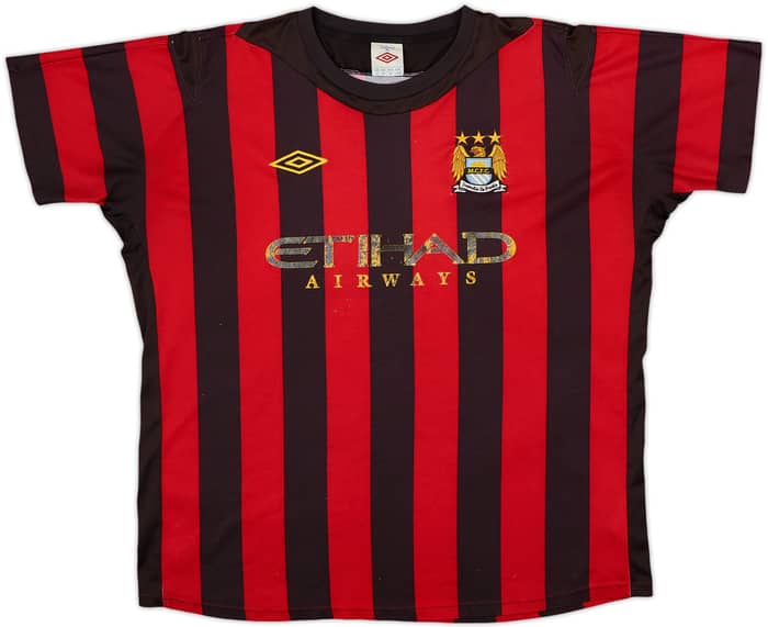 2011-12 Manchester City Away Shirt - 4/10 - (XL)