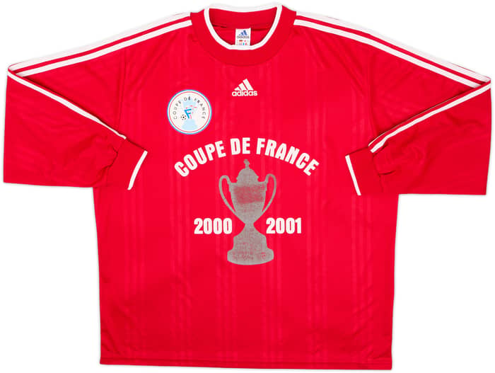 2000-01 Coupe de France L/S Shirt #2 - 6/10 - (XL)