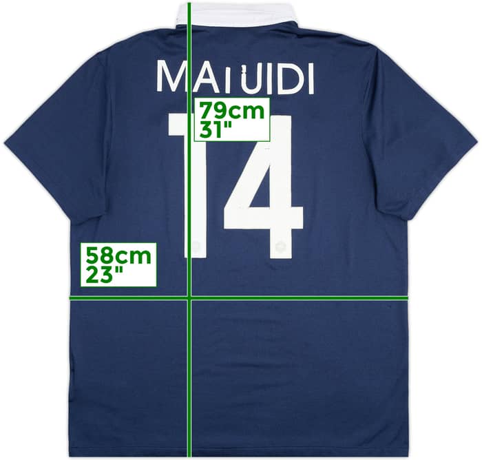 Camiseta de local de Francia 2014-15 Matuidi #14 - 5/10 - (XL)