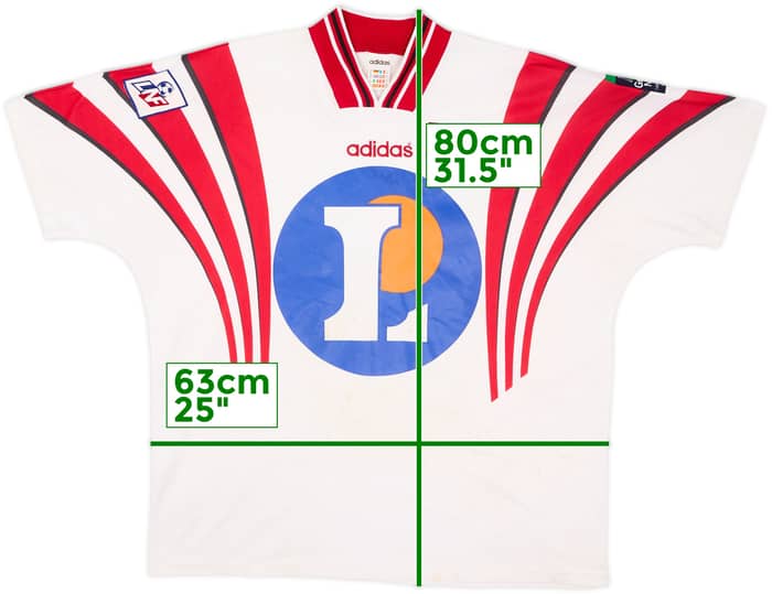 Camiseta de local Juvenil versión jugador del AS Nancy 1995-97 #26