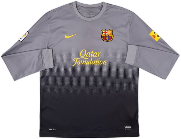 2012-13 Barcelona GK Shirt - 8/10 - (L)
