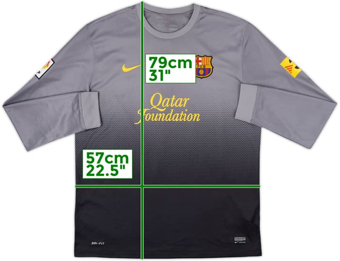2012-13 Barcelona GK Shirt - 8/10 - (L)