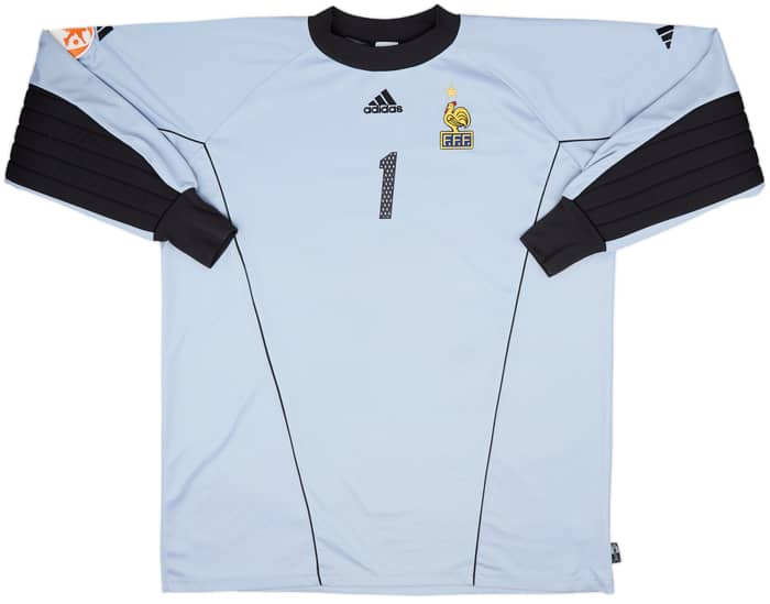 2002-04 France U-17 Match Issue GK Shirt #1