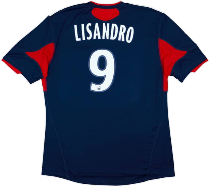 2010-11 Lyon Third Shirt Lisandro #9 (XL)