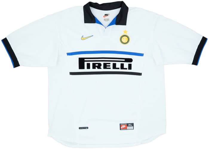 1998-99 Inter Milan Away Shirt Ronaldo #9 - 8/10 - (XL)