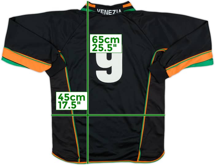2001-03 Venezia Match Issue Home L/S Shirt #9