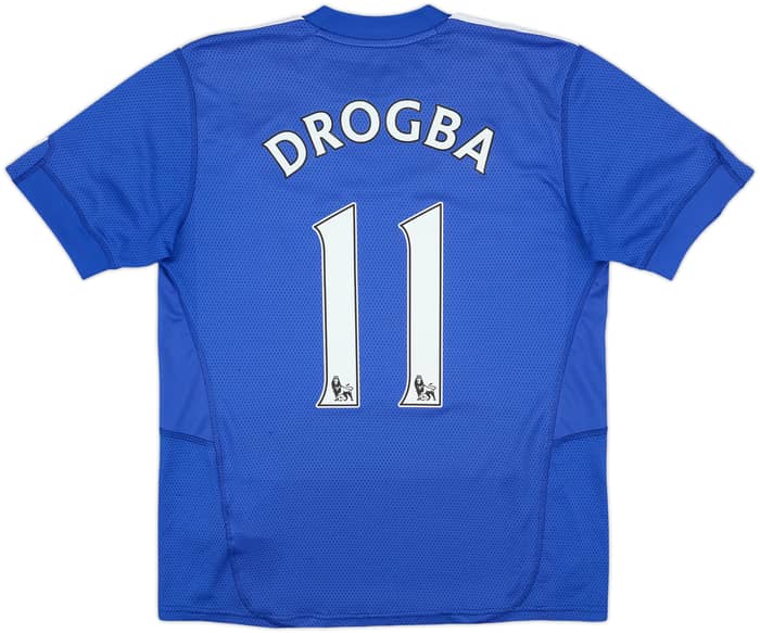 2009-10 Chelsea Home Shirt Drogba #11 - 8/10 - (XL.Boys)