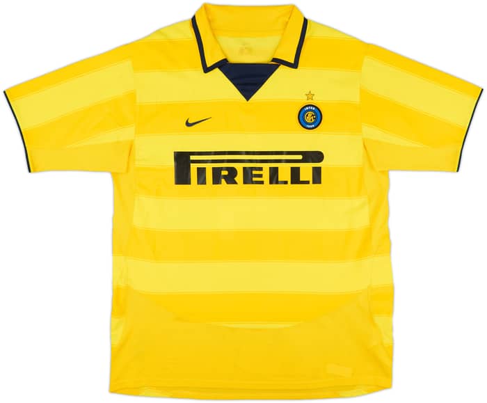 2003-04 Inter Milan Away Shirt J.Zanetti #4 - 8/10 - (XL)