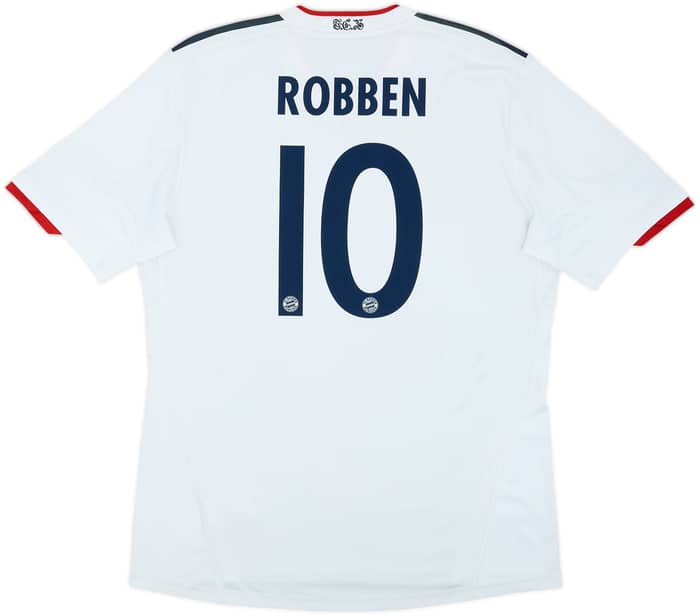 2010-11 Bayern Munich Player Issue Away Shirt Robben #10 - 7/10 - (XL)