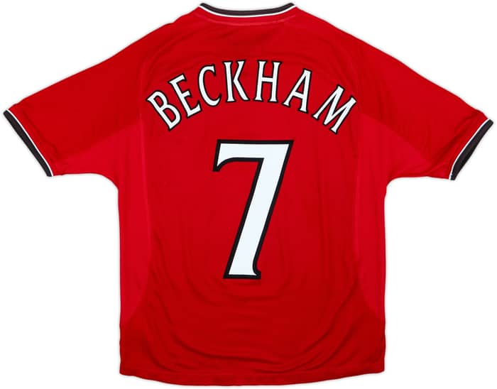 2000-02 Manchester United Home Shirt - 5/10 - (Y)
