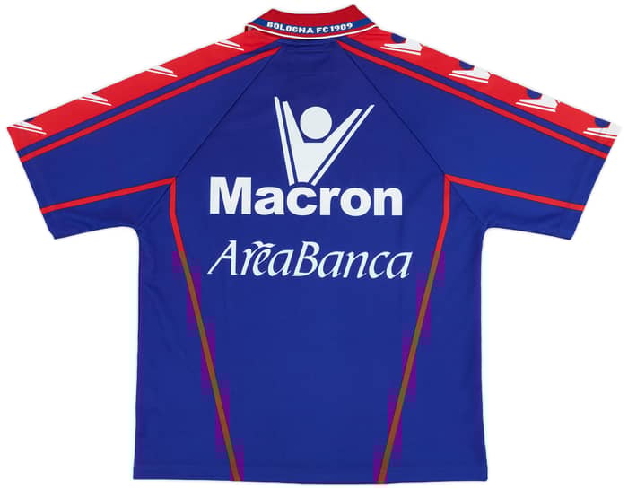 2001-03 Bologna Macron Training Shirt - 9/10 - (XS)